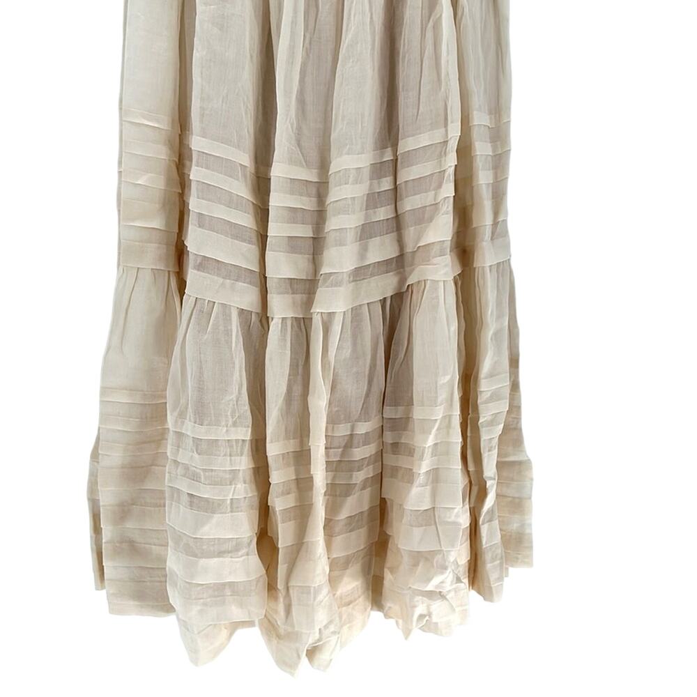 Zimmerman Moonshine Tuck Midi Dress | Size 8 - Picture 9 of 13